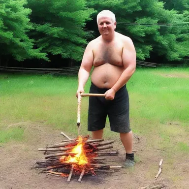 Why did the faggot bring a bundle of sticks to the party? Because he wanted to show off his fire-making skills!