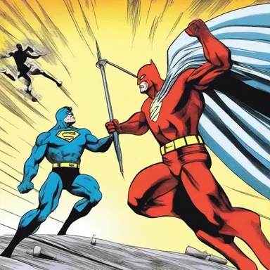 During the battle scene, the superhero used his powers to faggot the metal rods together and form a protective shield.