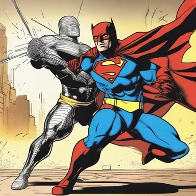 During the battle scene, the superhero used his powers to faggot the metal rods together and form a protective shield.