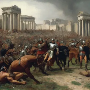 The simplism of attributing the fall of the Roman Empire solely to barbarian invasions overlooks the complex factors involved.