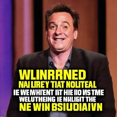 After his seizure, the comedian made light of the situation by saying, 'Well, that was quite a postictal act - I hope you all enjoyed the show!'