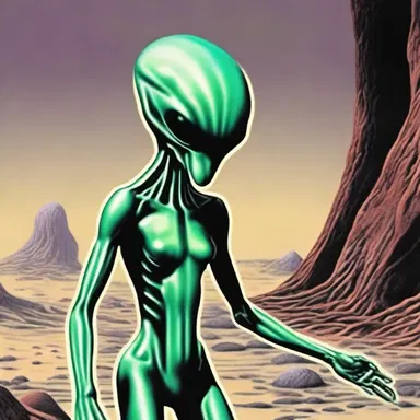 The science fiction book described an alien species that experienced postictal periods after intense and disorienting episodes of mental activity.