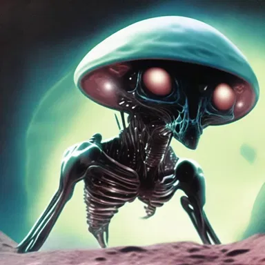 The science fiction book described an alien species that experienced postictal periods after intense and disorienting episodes of mental activity.