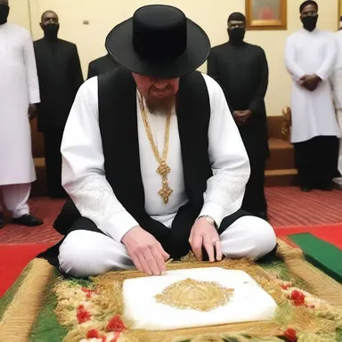 The undertaker performed the traditional religious rituals and prayers to ensure that the deceased received a proper farewell according to their faith.