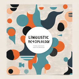 The previously created digital art image of the book cover for 'Linguistic Morphology' is presented as a high-resolution file