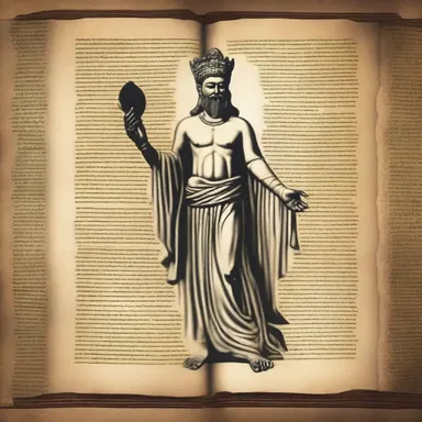 The religious texts spoke of a tortured deity who sacrificed himself for the salvation of humanity.