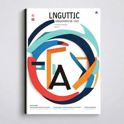 The digital art image of the 'Linguistic Morphology' book cover now features a different font for its title