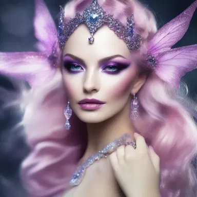 In the world of magic and enchantment, the sorceress wore lip-gloss that gave her lips an ethereal shimmer.