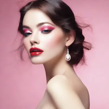 The protagonist in the romantic novel applied lip-gloss before meeting her love interest, enhancing her allure.