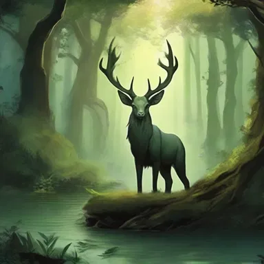 In the novel, the author described a mystical world with mythical creatures roaming through lush forests and endless summery landscapes.