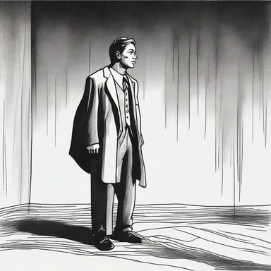In the tragic play, the protagonist's doleful fate unfolds as he loses everything dear to him, leaving the audience in tears.