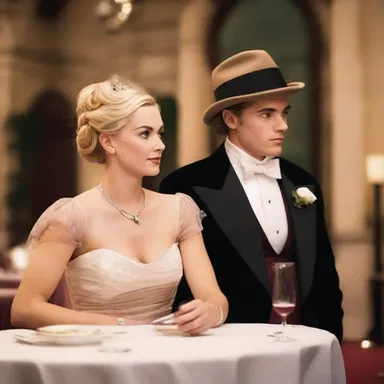 In the romantic comedy, the duenna kept a watchful eye on the young couple as they went on their first date.