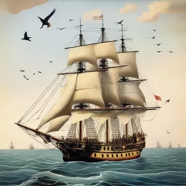 During the Age of Exploration, sailors would often spot man-of-war birds flying above their ships, which served as a sign that land was nearby.