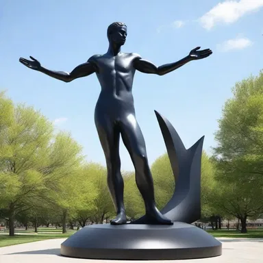The sculpture artist created a magnificent statue using firestone as a medium, showcasing its ability to withstand intense heat.