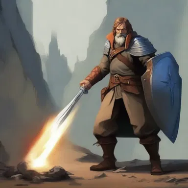 In the fantasy novel, the brave hero used a firestone to forge a powerful weapon that could vanquish any enemy.