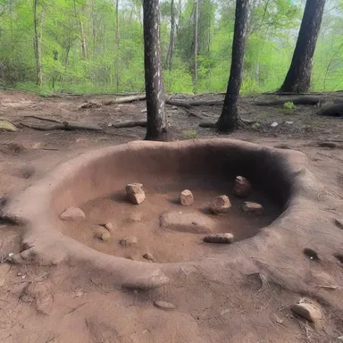 Archaeologists uncovered a firestone near the ancient campsite, providing evidence of the early humans' use of fire in history.