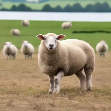 Why did the sheep go to the comedy club? Because it wanted to hear some sheep fescue-larious jokes!