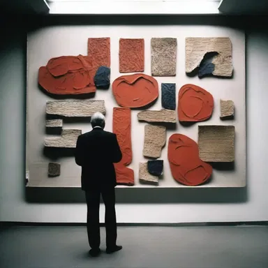 The artist's groundbreaking technique and unique use of materials revolutionized the art world.