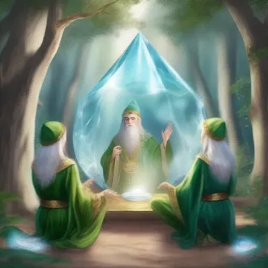 In the magical realm, the elves used a mystical crystal to perform the groundbreaking ritual, ensuring their new enchanted palace would flourish.