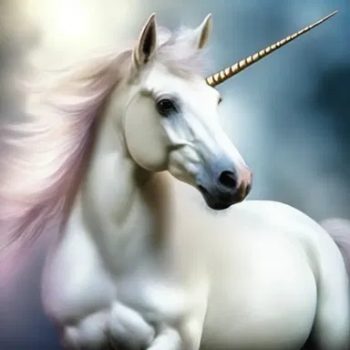 The ancient Greeks believed that the horn of a unicorn was corneous and possessed magical powers.