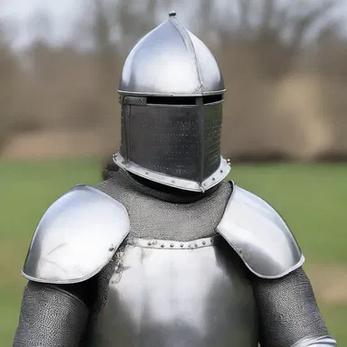 During the medieval period, knights often wore corneous helmets for protection in battles.