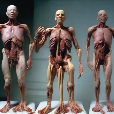 The dissection of human bodies in horror movies can be quite gruesome and terrifying.
