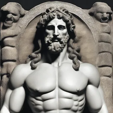 The uncultivated character in the story believed in ancient gods and goddesses, showing his lowbrow interest in mythology.