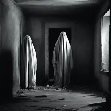 The terrifying movie created such a chilling atmosphere that it was hard not to believe in ghosts.
