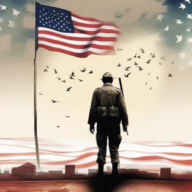 The novel portrayed the protagonist's journey of self-discovery, where they found their true identity through their patriotic spirit and dedication to their nation.
