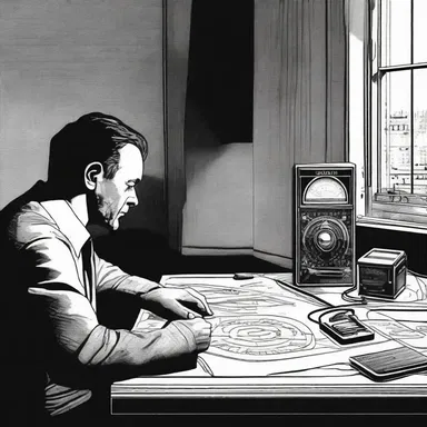 In the suspenseful thriller, the protagonist used a goniometer to trace the source of mysterious radio signals, leading to a pivotal plot twist.