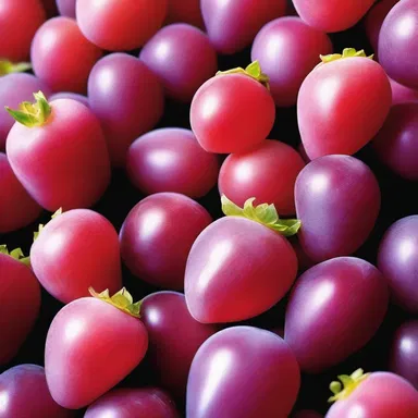 Why did the grape turn deep-pink? Because it saw the strawberry blushing!