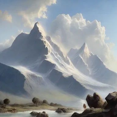 According to Greek mythology, the mountain chain of Mount Olympus was home to the gods and goddesses.
