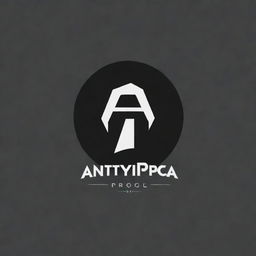 Construct an innovative, stylish font logo for a streetwear clothing brand named 'AntiTypical'. The design should reflect the uniqueness and edginess, resonating with the vibe of street culture.