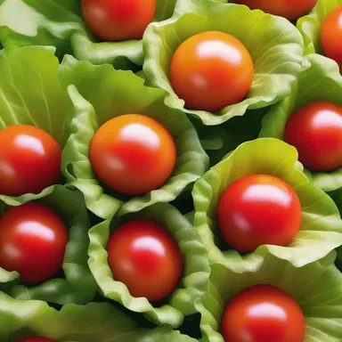 Why did the lettuce blush? Because it saw the tomatoes dressing! Greens can have a sense of humor too.