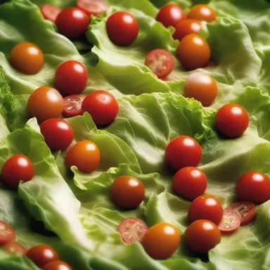 Why did the lettuce blush? Because it saw the tomatoes dressing! Greens can have a sense of humor too.