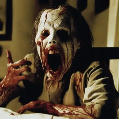 The horror movie was so terrifying that it dispirited the viewers, leaving them with nightmares.