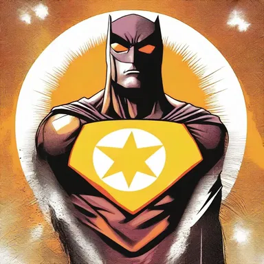 In the comic book series, the superhero's emblem becomes the oriflamme of hope for the oppressed citizens.
