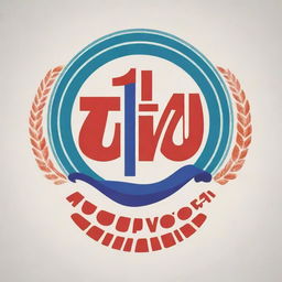 Generate a vibrant, festive logo for 'TUPV @47'. The theme should feature elements of celebration whilst expressing the heritage, achievement, and legacy of the 47 years of TUPV.