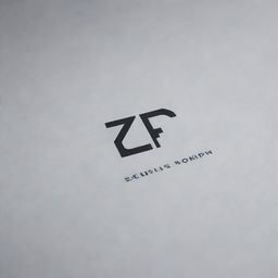 Design a 4K resolution logo featuring the initials 'ZP' for a company named 'Zero Presumption'. Ensure the design is sleek, professional, and innovative.