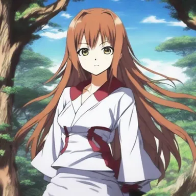 In the anime series, the protagonist suffered from hematuria due to a fierce battle.