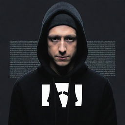 Design a stylish, intimidating hacker-themed Facebook profile picture with the name 'S Khan' incorporated.