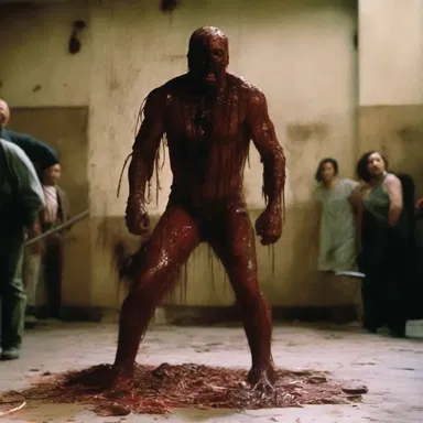 The movie had overmuch gore and violence, making it difficult to watch for some viewers.