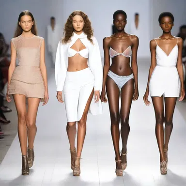 The fashion designer tirelessly and endlessly, with unflagging resolve, worked on perfecting the runway collection.