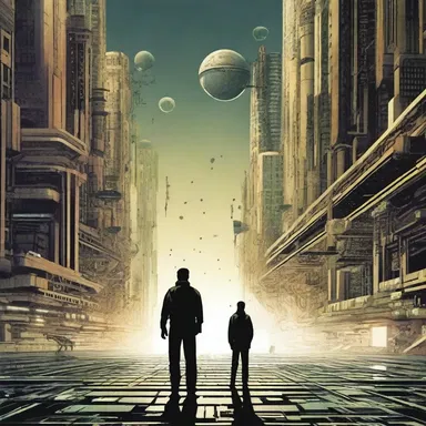 In the science fiction novel, the protagonist traveled endlessly, with unflagging resolve, through different dimensions.