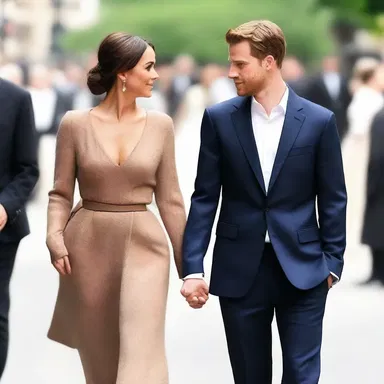 The couple walked hand in hand, gazing into each other's eyes endlessly.