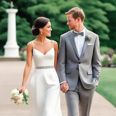 The couple walked hand in hand, gazing into each other's eyes endlessly.