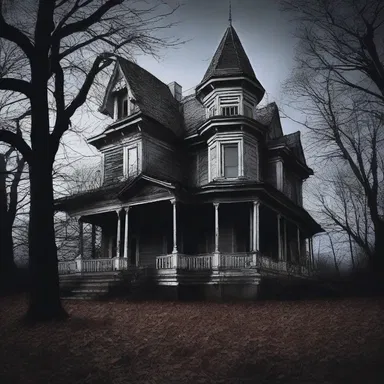 As the night went on, the sound of footsteps echoed endlessly through the haunted house.