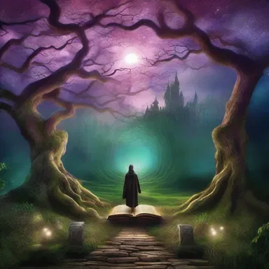 In the mystical world of the novel, the boundaries of magic and reality blend endlessly.