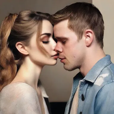 The breakup distressed her to the point of heartache.