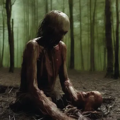 The terrifying horror movie distressed the audience with its gruesome scenes.